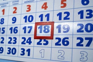 Шаблон календарной сетки на 2011 и 2013 год