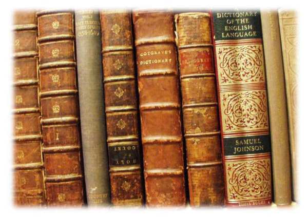 Обложки старых и старинных английских книг