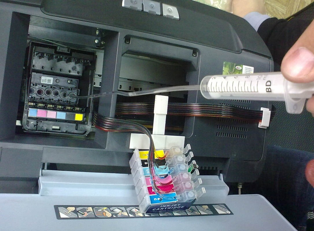 Как чистить головку принтера
